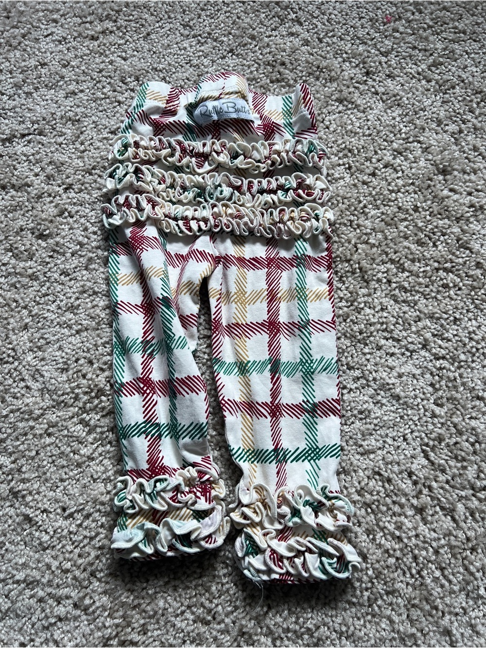 Ruffle Butts Pants 2 Pairs 6-12M - Picture 3 of 5
